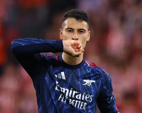 Gabriel Martinelli's Instant Impact Gives The Gunners First UCL Triumph in San Mamés